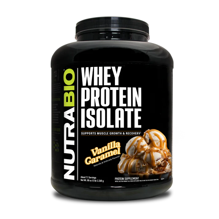NutraBio Whey Protein Isolate