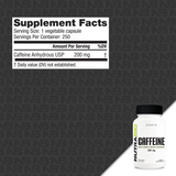 NutraBio Caffeine 250ct