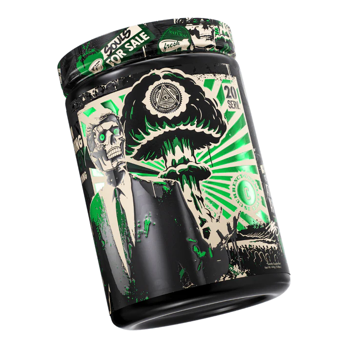 Souls 4 Sale Pre-Workout: "Own Nothing Obey Everything" Atomic Apple Edition