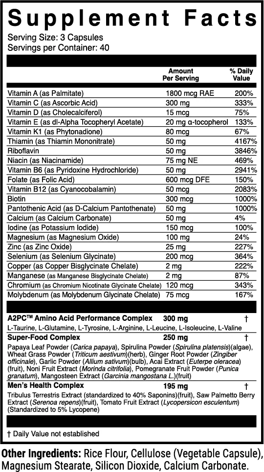 1st Phorm M-Factor Men