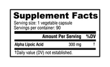 Nutra Bio Alpha Lipoic Acid