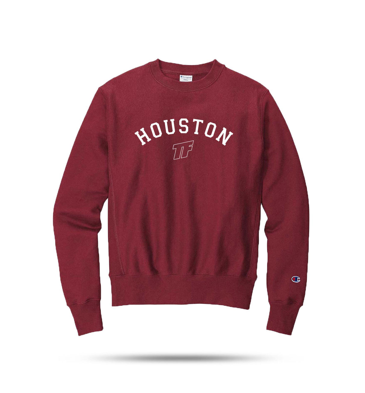 Houston TF Crewneck Sweatshirt (Maroon)